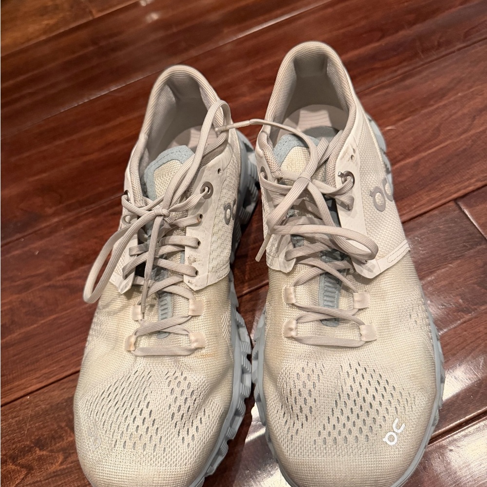 On Women's Athletic Shoes - light teal/geay
